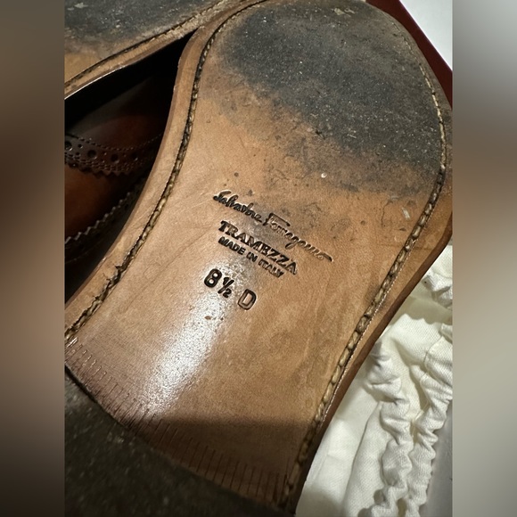 Ferragamo Bryant Brogue Lace Ups - Picture 6 of 11